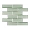 Andova Tiles SAMPLE-Daazen Borealis 2 in. x 6 in. Glass Mosaic Wall Tile SAM-ANDDAA970 - alternate 4